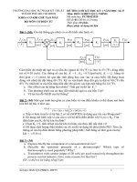 Đề thi cuối học kỳ I năm học 2016-2017 môn Điều khiển quá trình - ĐH Sư phạm Kỹ thuật
