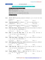 Chuyên đề 2  cực trị của hàm số   câu hỏi 