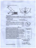 Đề thi cuối học kỳ II năm 2019-2020 môn Cơ kỹ thuật (Mã đề 01) - ĐH Sư phạm Kỹ thuật