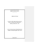 Xây dựng chiến lược kinh doanh cho công ty cổ phần công trình hàng không giai đoạn 2017   2022 