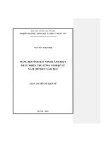 Đảng bộ tỉnh bắc ninh lãnh đạo phát triển thủ công nghiệp từ năm 1997 đến năm 2012  002 