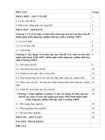 Tổ chức dạy học chủ đề “các nước tư bản chủ nghĩa giai đoạn 1918 1945” nhằm phát triển năng lực và phẩm chất học sinh ở trường trung học phổ thông 