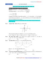 Chuyên đề 2  cực trị của hàm số   câu hỏi 