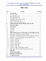 Kinh nghiệm tổ chức một số thí nghiệm đơn giản cho trẻ mẫu giáo lớn 5-6 tuổi