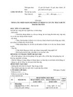 GIÁO ÁN MÔ ĐUN 21 (CƠ CẤU TRỤC KHUỶU THANH TRUYỀN)