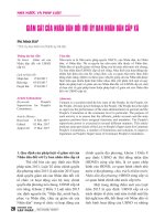 Giám sát của nhân dân đối với Ủy ban nhân dân cấp xã