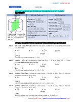 Chuyên đề 22  khối trụ  đáp án 