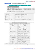 Chuyên đề 26  tích phân   câu hỏi 
