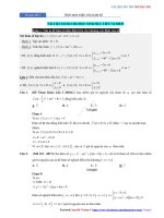 Chuyên đề 1  tính đơn điệu của hàm số   đáp án 