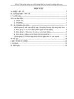 Một số biện pháp  nâng cao chất lượng bữa ăn cho trẻ  trong trường mầm non 