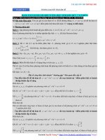 Chuyên đề 8  tương giao đồ thị hàm số   câu hỏi 