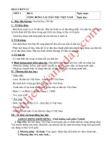 Giáo án PTNL   địa lý 9   5 hoạt động   cả năm   bản 2 cột