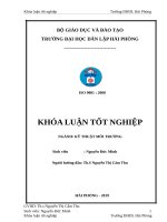 Nghiên cứu khả năng xử lý mn2+ trong nước bằng vật liệu aluminium silicat xốp