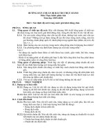 HƯỚNG DẪN CHUẨN BỊ BÀI THI THỰC HÀNH Môn Thực hành phân tích