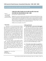 Chính sách tiến cử nhân tài của triều Nguyễn và bài học cho công tác cán bộ hiện nay (1802-1884)
