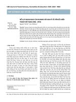 Nỗ lực ngoại giao của Rumani với Hoa Kỳ về vấn đề chiến tranh Việt Nam (1966-1973)