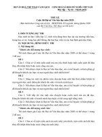 Thể lệ cuộc thi Đại sứ văn hóa đọc năm 2020