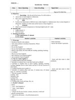 Giáo án tiếng anh theo chương trình chuẩn lớp 12 (sách cũ)