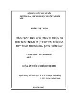 Thực hành dân chủ theo tư tưởng hồ chí minh nhằm phát huy vai trò của trí thức trong giai đoạn hiện nay 