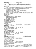 giáo án vật lý lớp 7 full trọn bộ cả năm mới nhất 2020 