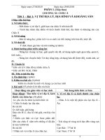 Giáo án địa lý 8 full trọn bộ cả năm mới nhất 