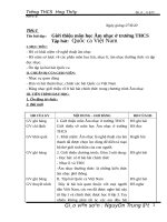 giáo án môn âm nhạc lớp 6 full trọn bộ cả năm mới nhất 2020 