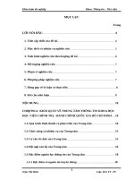 Nâng cao hiệu quả công tác phục vụ người dùng tin tại trung tâm thông tin khoa học   học viện chính trị   hành chính quốc gia hồ chí minh 