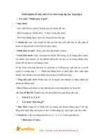 Kinh nghiệm tổ chức một số trò chơi trong dạy học Toán lớp 1