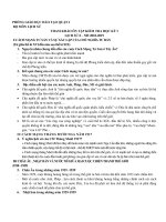 Đề cương ôn tập kiểm tra học kì 1 môn Lịch sử 8 năm 2018-2019 - Phòng GD&ĐT Quận 1