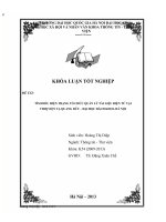 Tìm hiểu hiện trạng tổ chức quản lý tài liệu điện tử tại thƣ viện tạ quang bửu – đại học bách khoa hà nội 