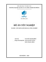 đồ án tốt nghiệp xây dựng dân dụng trường THPT lào cai