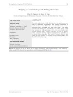 Nghiên cứu, thiết kế và chế tạo mô hình robot leo tường