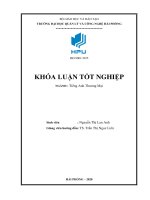 A study on the translation of noun phrases in business contract from english into vietnamese  the case of joint venture agreement   