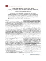 Xây dựng bài tập rèn kĩ năng viết mở bài và kết bài văn nghị luận cho học sinh trung học cơ sở