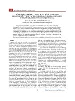 Sử dụng E-learning trong hoạt động giảng dạy cho sinh viên thực tập toàn thời gian tại doanh nghiệp ở trường Đại học Công nghệ Đồng Nai