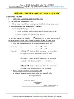 Chuyên đề bồi dưỡng HSG Vật lí 8