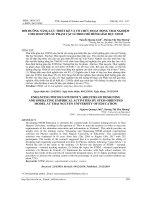 Bồi dưỡng năng lực thiết kế và tổ chức hoạt động trải nghiệm cho sinh viên sư phạm vật lí theo mô hình giáo dục STEM