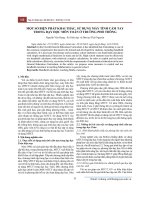 Một số biện pháp khai thác, sử dụng máy tính cầm tay trong dạy học môn Toán ở trường phổ thông