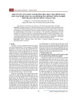 Một số yếu tố cơ bản ảnh hưởng đến thực thi chính sách đào tạo nghề cho các gia đình bị thu hồi đất nông nghiệp trên địa bàn huyện Đông Anh, Hà Nội