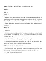 Nghị luận xã hội bàn về phong trào hiến máu nhân đạo