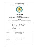 VẤN ĐỀ CHỐNG THẤT THOÁT, LÃNG PHÍ VÀ NÂNG CAO CHẤT LƯỢNG CÔNG TRÌNH XÂY DỰNG Ở NƯỚC TA HIỆN NAY