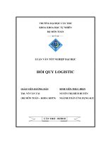 Hồi quy logistic luan van toan hoc