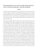 Bình giảng đoạn văn trích sau đây trong tác phẩm Vợ chồng A Phủ của Tô Hoài, từ: Ngày Tết, Mị cũng uống rượu (...) Mị nín khóc Mị lại bồi hồi