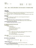 giáo án sinh học 7 trọn bộ theo định hướng phát triển năng lực   có giảm tải (mới nhất) - T1 - T70