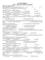 Đề cương ôn tập chương 3,4 môn Hóa học 10 năm 2019-2020 - Trường THPT Tôn Thất Tùng