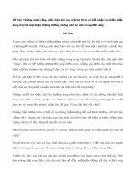 Chứng minh rằng, nếu chịu khó suy nghĩ kĩ thì ta có thể nhận ra nhiều điều đáng bàn từ một hiện tượng tưởng chừng nhỏ bé nhỏ trong đời sống