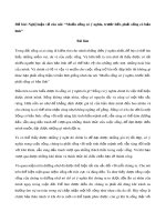 Nghị luận về câu nói: “Muốn sống có ý nghĩa, trước hết, phải sống có bản lĩnh”