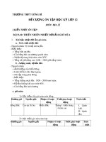 Đề cương ôn tập học kì 1 môn Địa lí 12 năm 2019-2020 - Trường THPT Uông Bí