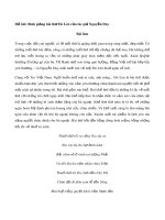 Bình giảng bài thơ Đò Lèn của tác giả Nguyễn Duy