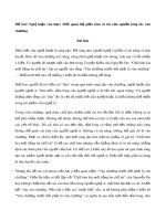 Nghị luận văn học: Mối quan hệ giữa tâm và tài của người sáng tác văn chương